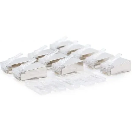 Nanocable Conector RJ45 FTP Cat.6 de 8 hilos (10 unidades) Nanocable Conector RJ45 FTP Cat.6 de 8 hilos (10 unidades)